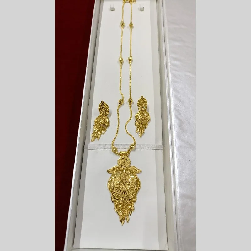 Pari Art Jewellery Forming Long Necklace Set