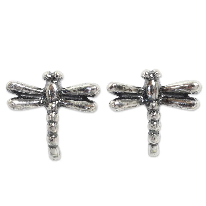 Handmade Baby Dragonfly Earrings (Thailand)