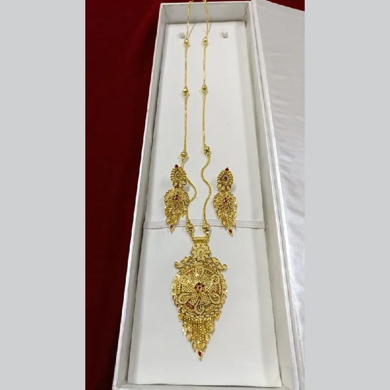 Pari Art Jewellery Forming Long Necklace Set