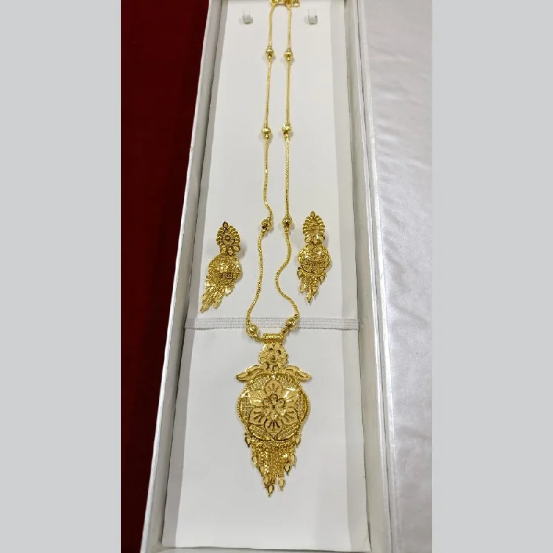 Pari Art Jewellery Forming Long Necklace Set