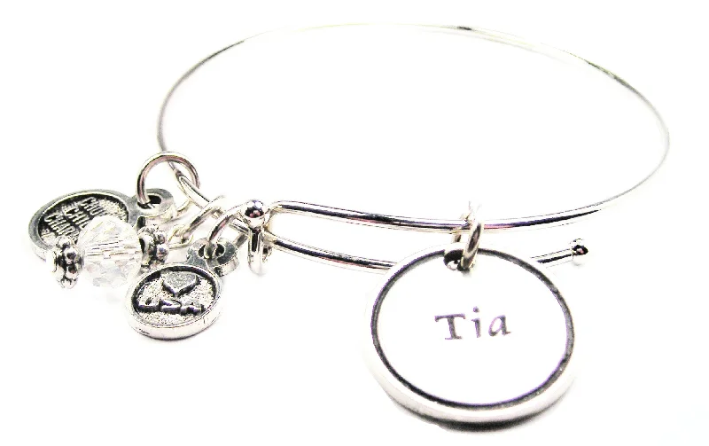 Tia Aunt Expandable Bangle Bracelet