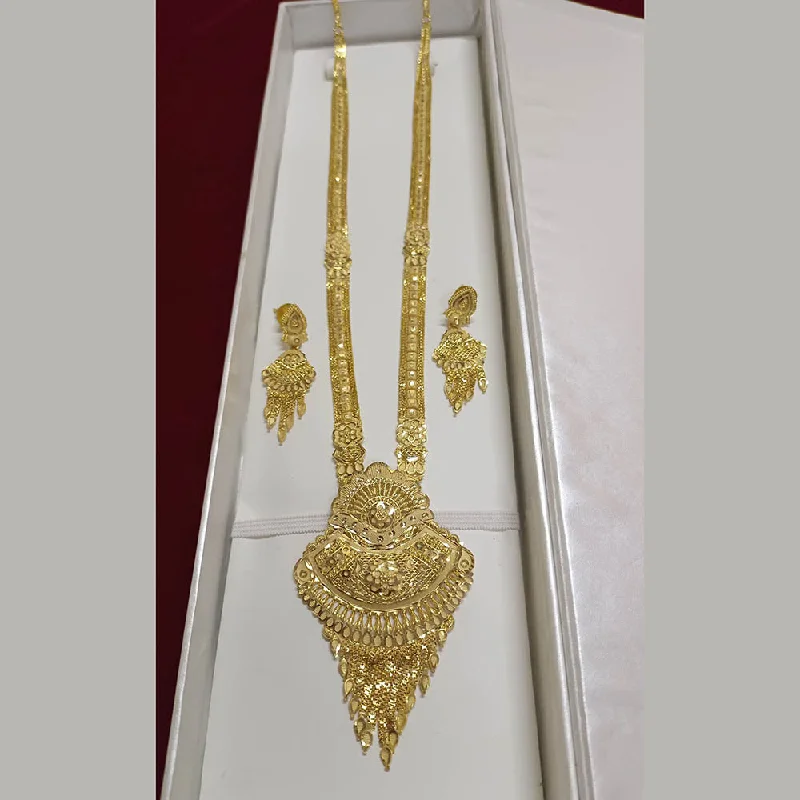 Pari Art Jewellery Forming Long Necklace Set