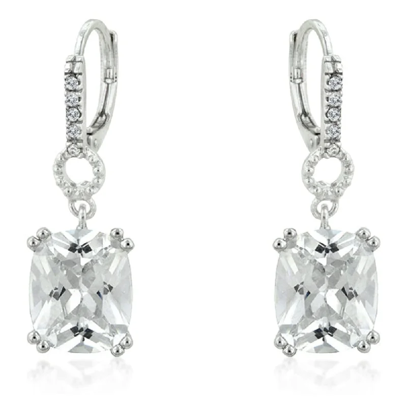 Classic Radiance - Timeless Drop Earrings For Elegant Style - 30 Mm L X 10 Mm W X 7 Mm H