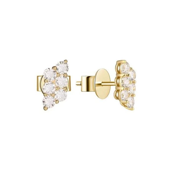 Joelle Diamond Stud Earrings 1 ct. t.w. 14K Gold