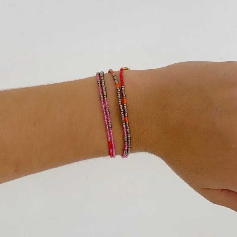 SALLY Beaded Wrap Bracelet