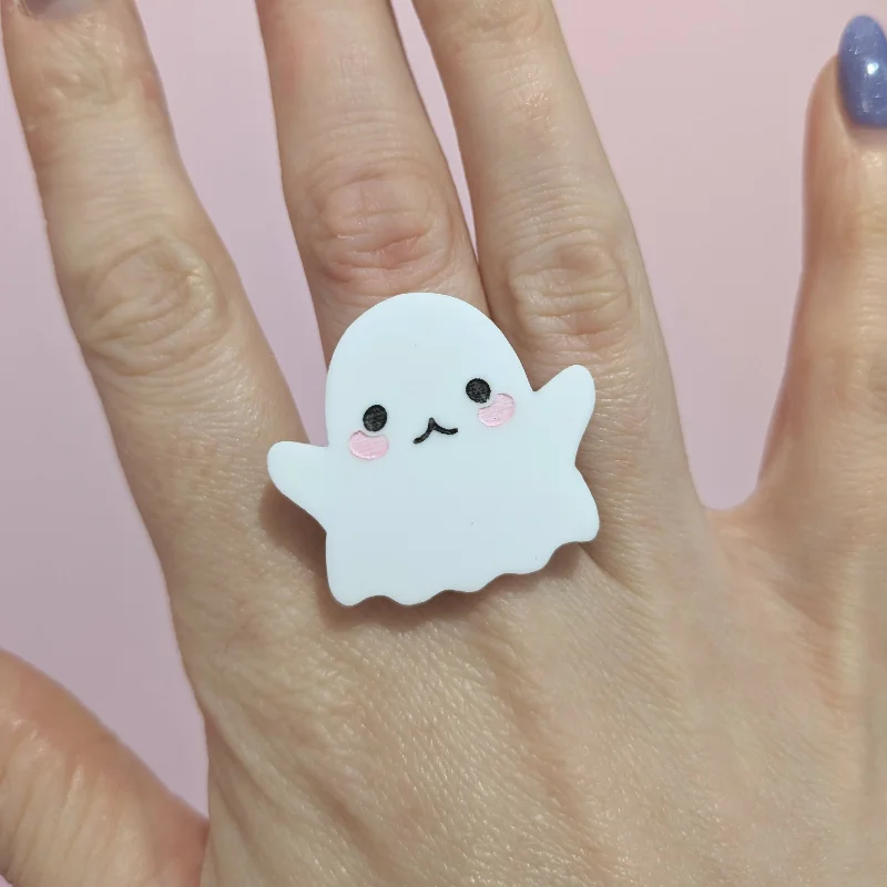 Hug Me Please Ghost Ring