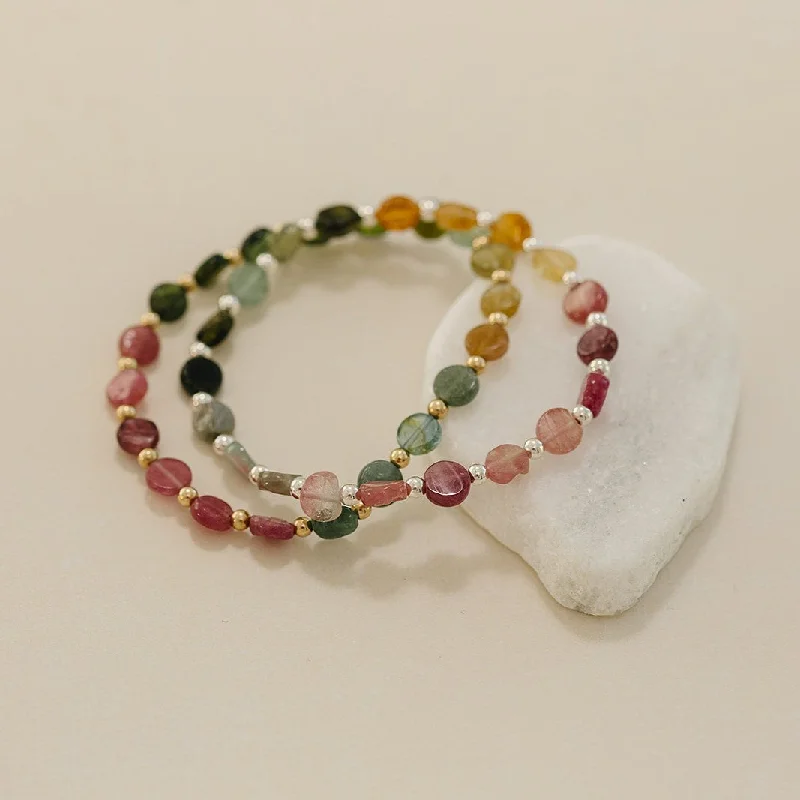 Elodie Tourmaline Beaded Bracelet