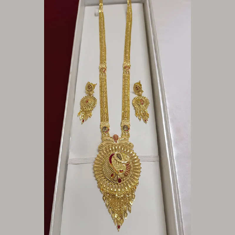 Pari Art Jewellery Forming Long Necklace Set