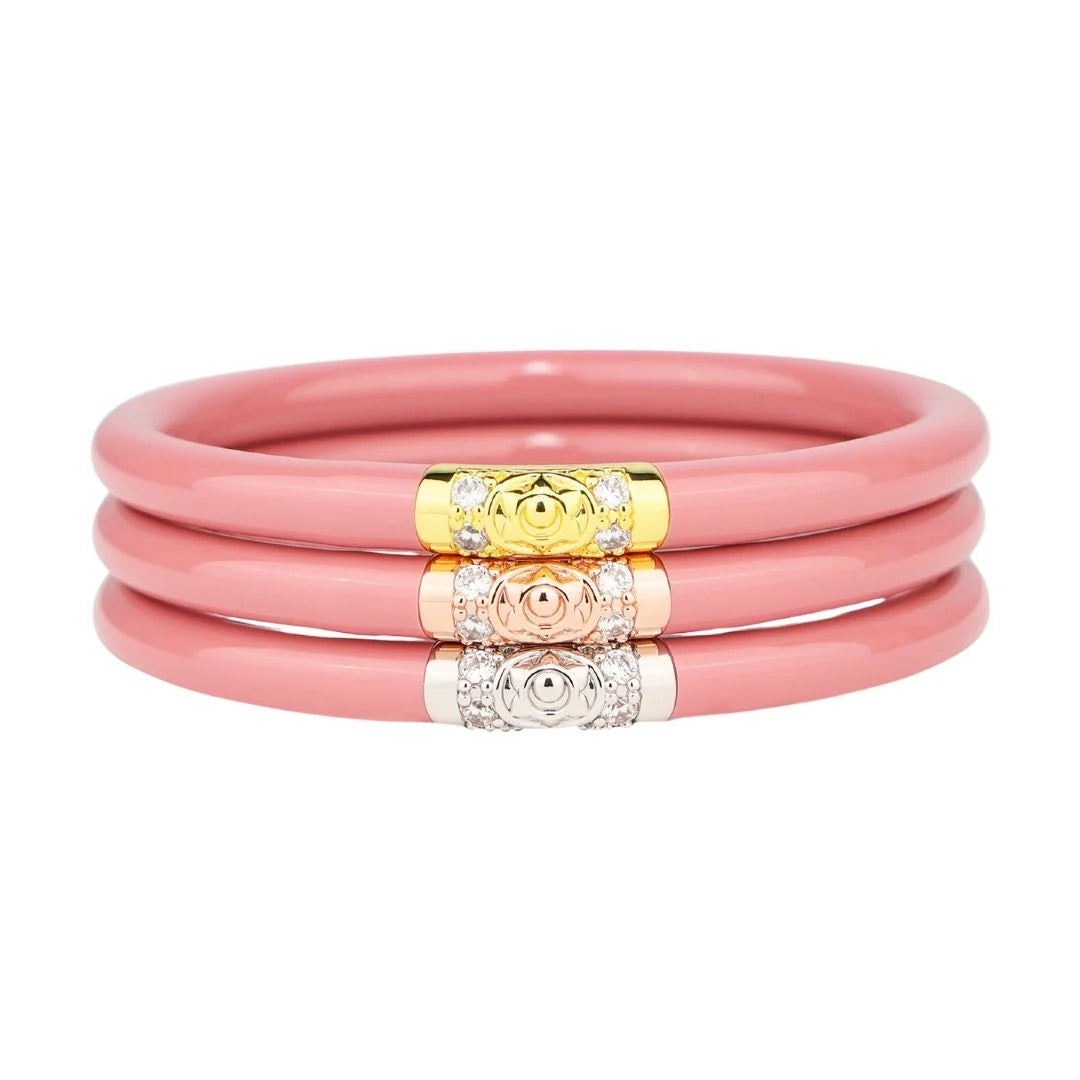 BudhaGirl Three Kings All Weather Bangles® (AWB®) - Blush