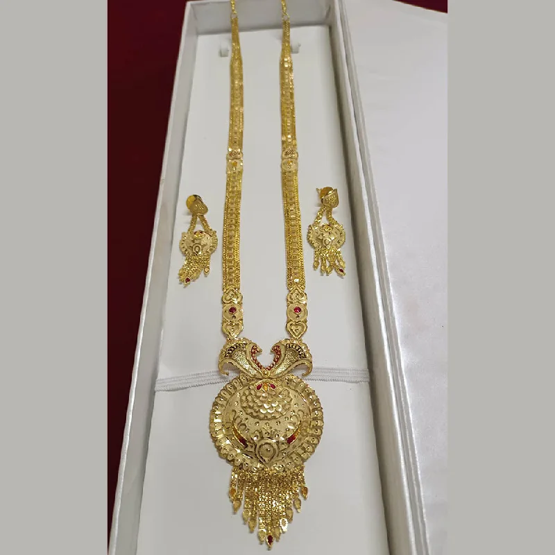 Pari Art Jewellery Forming Long Necklace Set