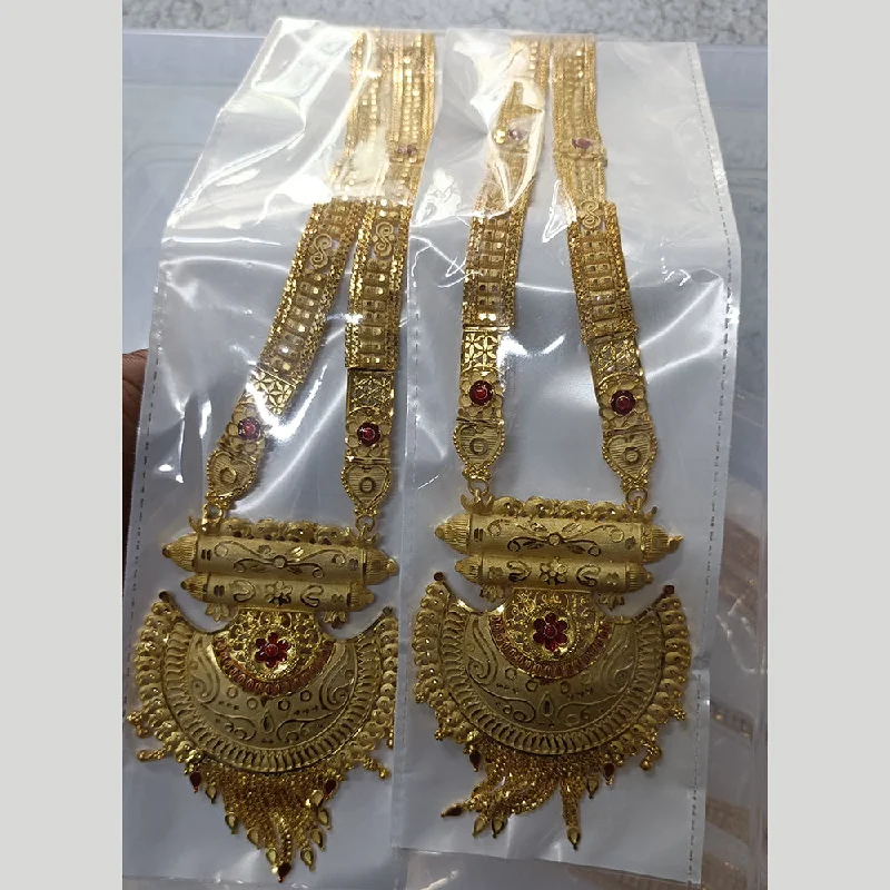 Pari Art Jewellery Forming Long Necklace Set (1 Piece Only)