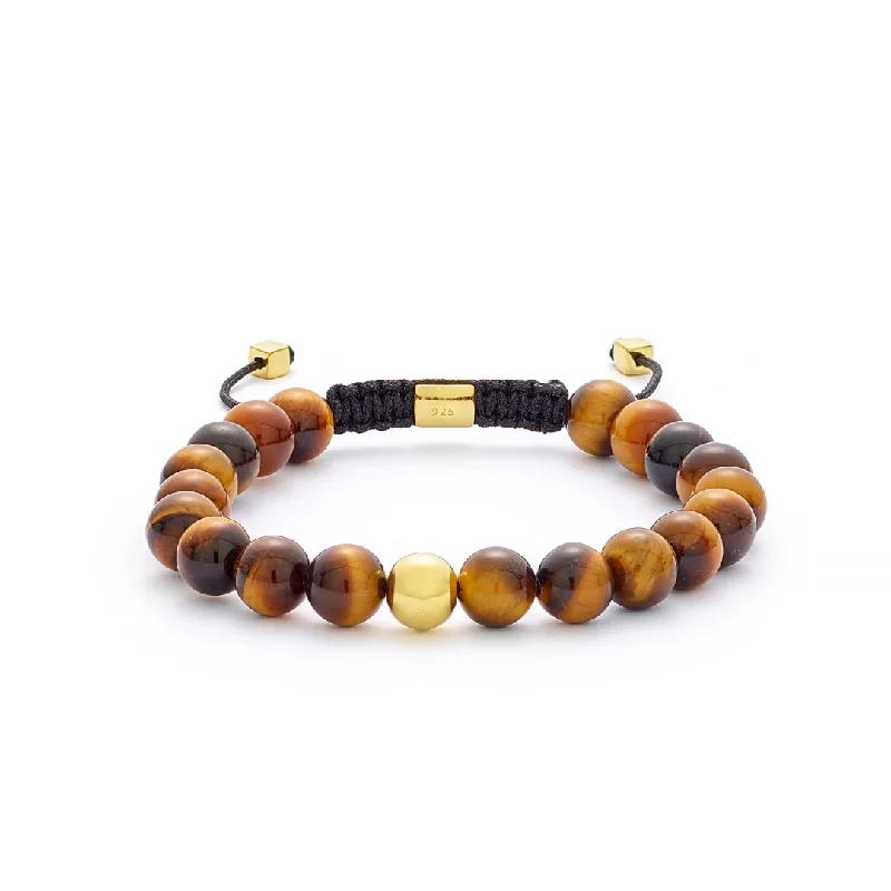 Tiger Eye Braided 8mm