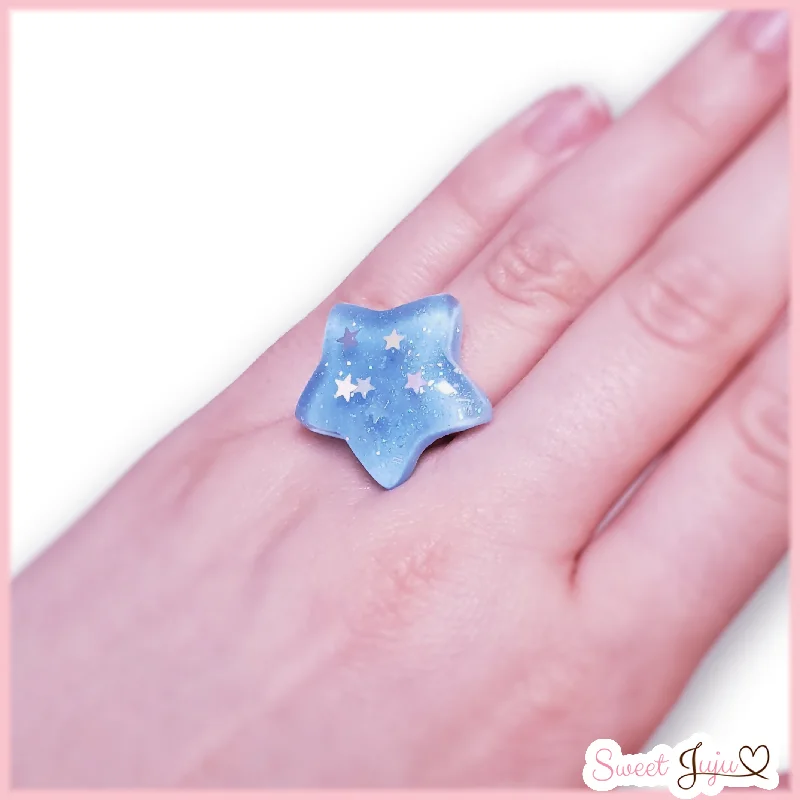 Confetti Star Ring