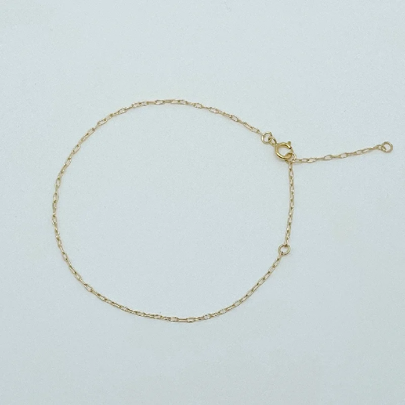 Mini Paperclip Chain Bracelet