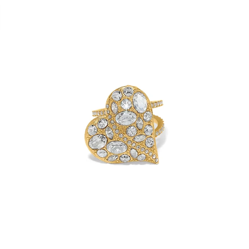 Trust Your Journey Heart Ring - J63251