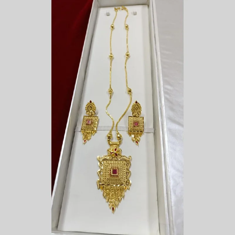 Pari Art Jewellery Forming Long Necklace Set