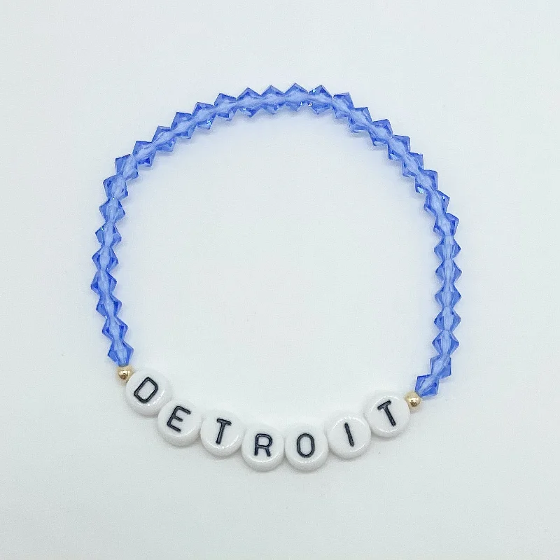 Detroit Beaded Bracelet