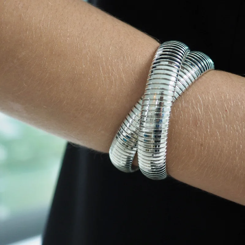 SILVER X BRACELET