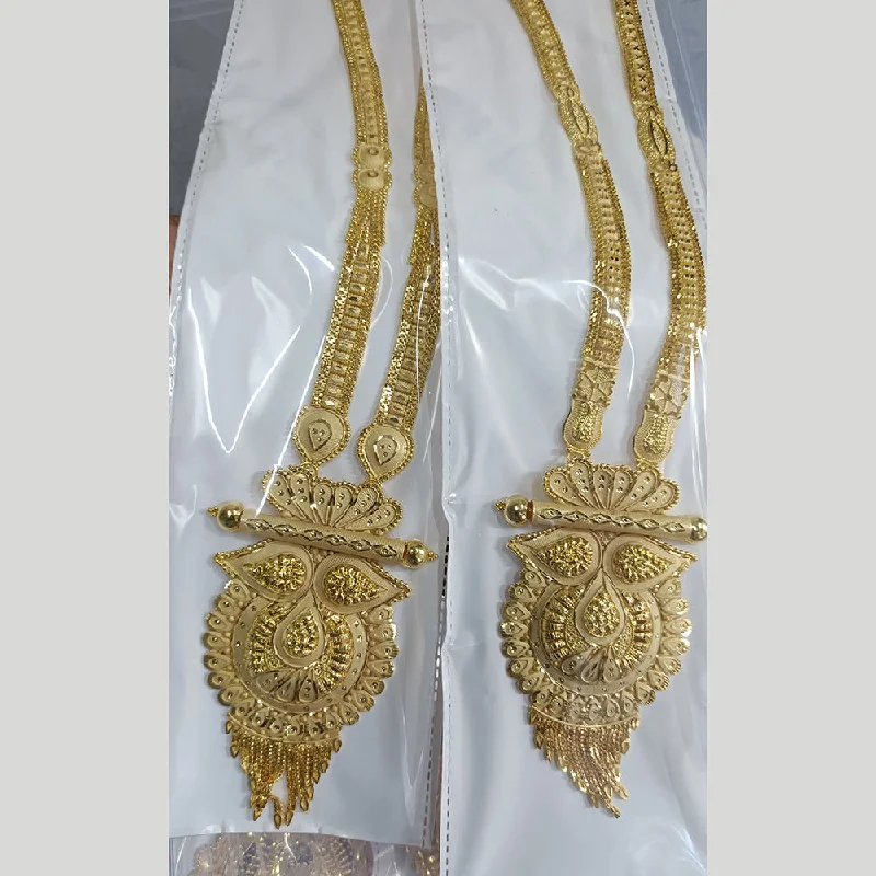 Pari Art Jewellery Forming Long Necklace Set (1 Piece Only)