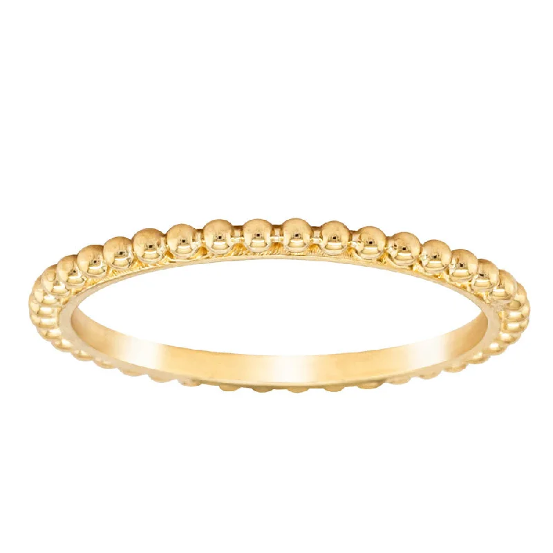 9ct Yellow Gold Boucle Band