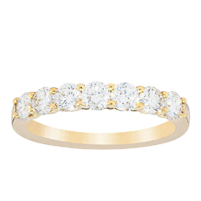 18ct Yellow Gold Diamond Panorama Ring