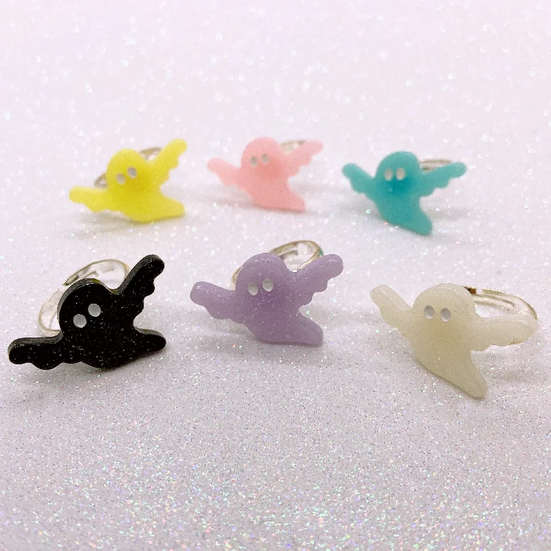 Instant Shipping! Pastel Ghost Ring (6 Colors)