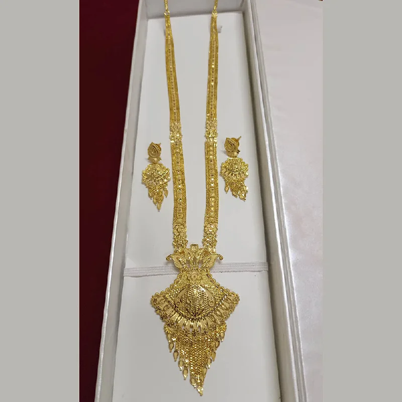 Pari Art Jewellery Forming Long Necklace Set