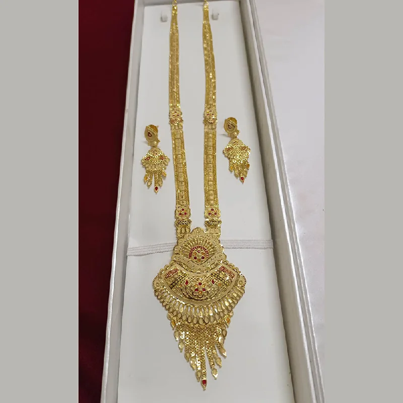 Pari Art Jewellery Forming Long Necklace Set